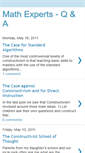 Mobile Screenshot of mathexperts-qa.blogspot.com