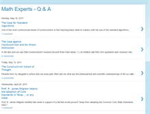 Tablet Screenshot of mathexperts-qa.blogspot.com