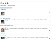Tablet Screenshot of elliesbelly.blogspot.com