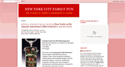 Desktop Screenshot of nycfamilyfun.blogspot.com