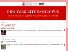 Tablet Screenshot of nycfamilyfun.blogspot.com