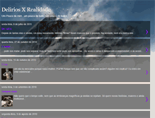 Tablet Screenshot of deliriosxrealidades.blogspot.com