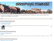 Tablet Screenshot of annapolisfamilies.blogspot.com