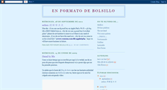 Desktop Screenshot of formatodebolsillo.blogspot.com