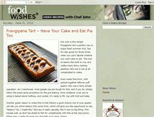 Tablet Screenshot of foodwishes.blogspot.com