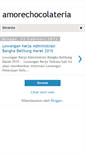 Mobile Screenshot of amorechocolateria.blogspot.com