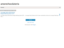 Tablet Screenshot of amorechocolateria.blogspot.com