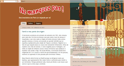 Desktop Screenshot of nemanquezpas.blogspot.com