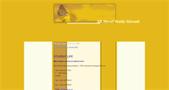 Desktop Screenshot of abroadguide.blogspot.com