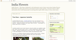 Desktop Screenshot of indiaflower.blogspot.com