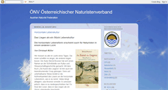 Desktop Screenshot of naturistenverband.blogspot.com