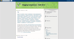Desktop Screenshot of jlisar5013spring09.blogspot.com
