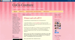 Desktop Screenshot of cococouturedesigns.blogspot.com