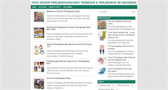Desktop Screenshot of grosirperlengkapanbayi.blogspot.com