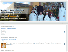 Tablet Screenshot of mosteiromontesiao.blogspot.com