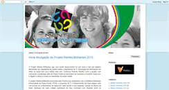 Desktop Screenshot of blogmentesbrilhantes.blogspot.com