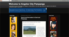 Desktop Screenshot of angelestravelguide.blogspot.com