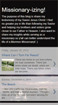 Mobile Screenshot of missionaryizing.blogspot.com
