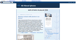 Desktop Screenshot of nice-to-know-about-iphone.blogspot.com