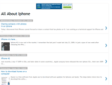 Tablet Screenshot of nice-to-know-about-iphone.blogspot.com