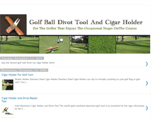 Tablet Screenshot of golf-ball-divot-tool-and-cigar-holder.blogspot.com