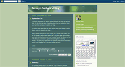 Desktop Screenshot of dorseyssabbaticalblog.blogspot.com