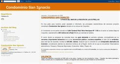 Desktop Screenshot of condominiosanignacio.blogspot.com