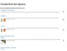 Tablet Screenshot of condominiosanignacio.blogspot.com