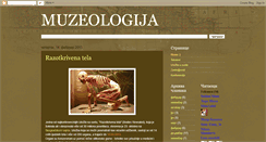 Desktop Screenshot of muzeologija.blogspot.com