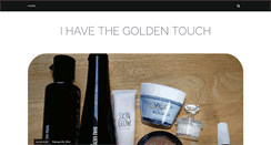 Desktop Screenshot of ihavethegoldentouch.blogspot.com