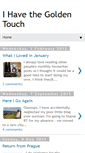 Mobile Screenshot of ihavethegoldentouch.blogspot.com