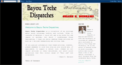 Desktop Screenshot of bayoutechedispatches.blogspot.com