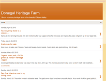 Tablet Screenshot of donegalheritagefarm.blogspot.com