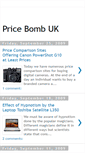 Mobile Screenshot of pricebomb.blogspot.com