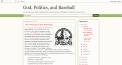 Desktop Screenshot of godpoliticsbaseball.blogspot.com