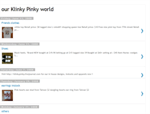 Tablet Screenshot of klinkypinkyworld.blogspot.com