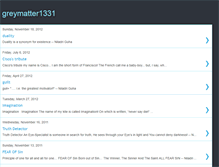 Tablet Screenshot of greymatter1331.blogspot.com