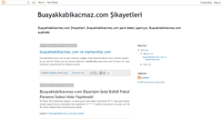 Desktop Screenshot of bu-ayakkabi-kacmaz.blogspot.com