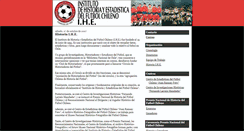 Desktop Screenshot of ihechile.blogspot.com