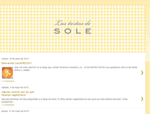 Tablet Screenshot of lastartasdesole.blogspot.com