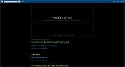 Desktop Screenshot of freebies-uk.blogspot.com