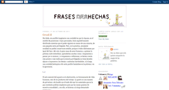 Desktop Screenshot of deshechasfrases.blogspot.com