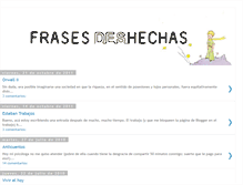 Tablet Screenshot of deshechasfrases.blogspot.com