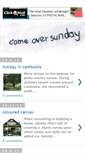 Mobile Screenshot of comeoversunday.blogspot.com