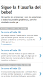 Mobile Screenshot of filosofiabebe.blogspot.com