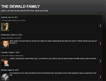 Tablet Screenshot of jamieandlizadewald.blogspot.com