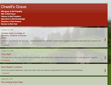 Tablet Screenshot of orwellsgrave.blogspot.com