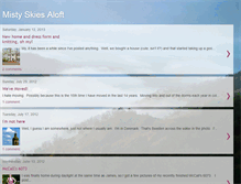 Tablet Screenshot of mistyskiesaloft.blogspot.com