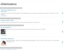 Tablet Screenshot of grupoalfabetizadoras.blogspot.com