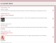 Tablet Screenshot of amyriadstars.blogspot.com